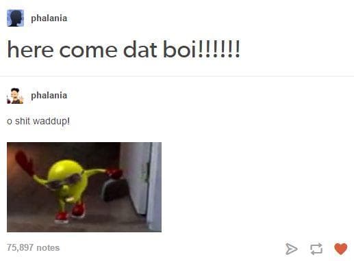 Dat Boi Meme 2